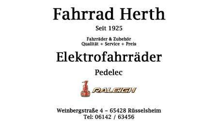 Fahrrad Herth, Rüsselsheim